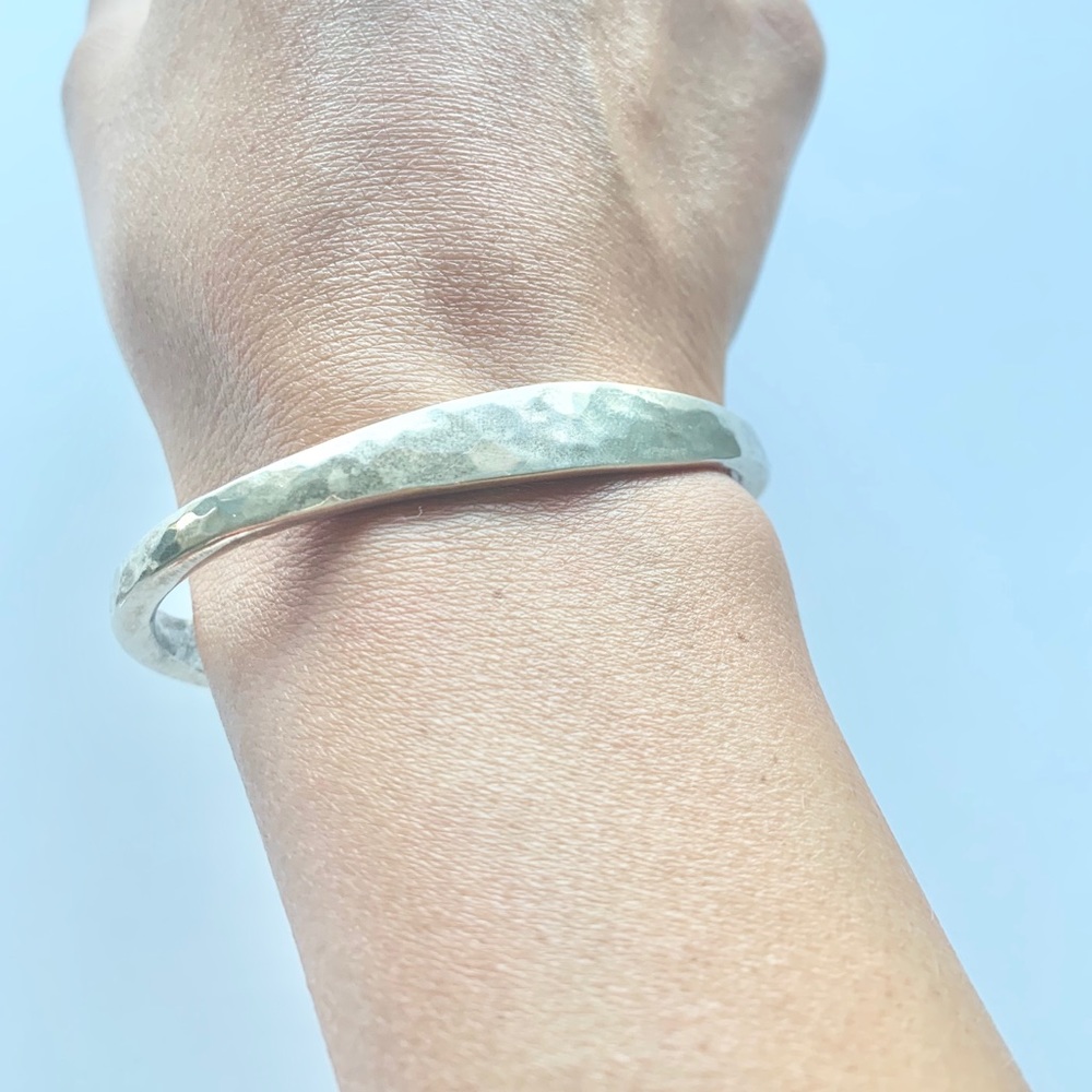 James Avery Sterling Silver Hammered Cuff Bracelet